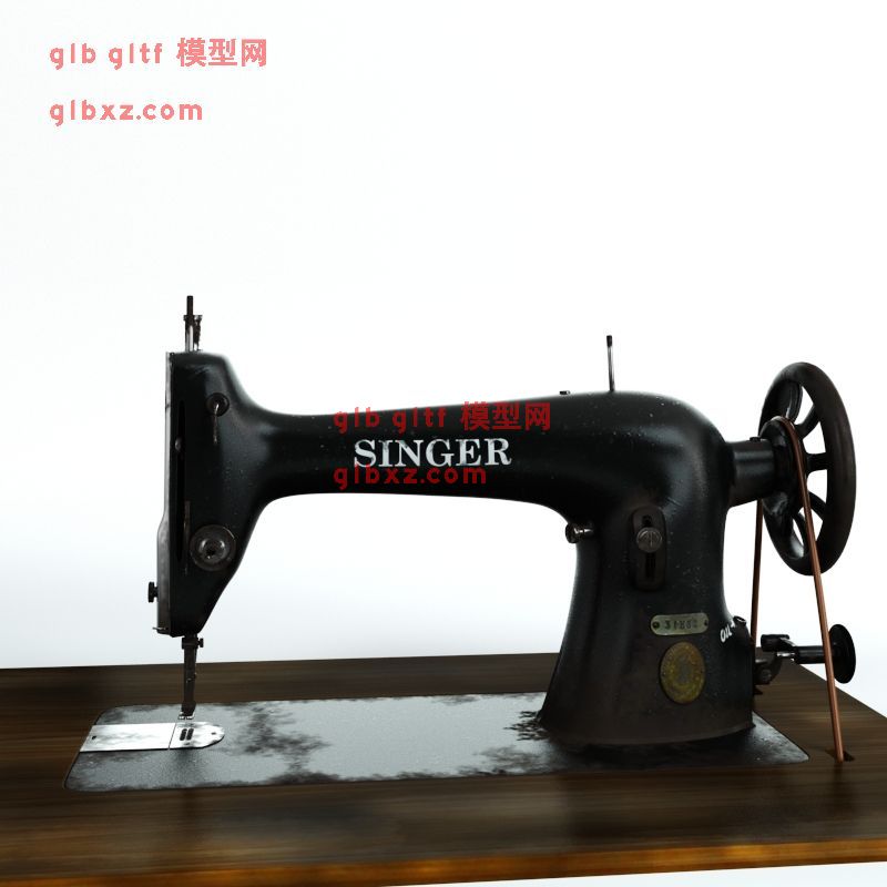 老物体10缝纫机glb,gltf,3D模型下载 老物体10缝纫机glb,gltf,3D模型下载
