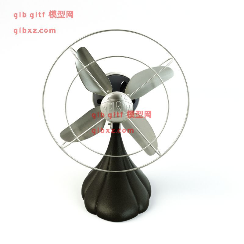 老物体14电风扇glb,gltf,3D模型下载 老物体14电风扇glb,gltf,3D模型下载