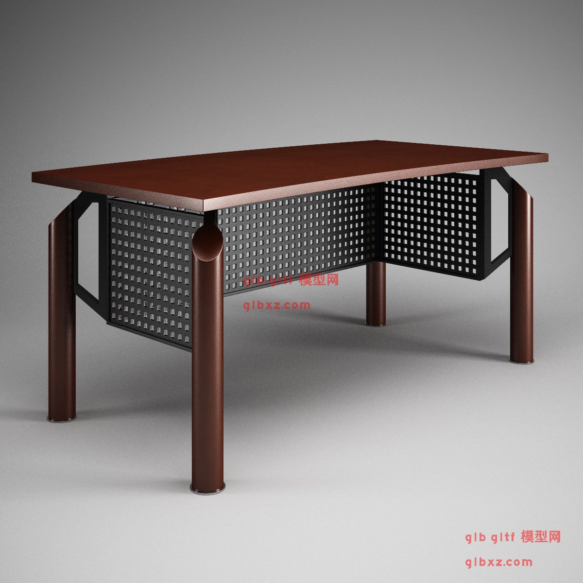 办公家具办公桌glb,gltf,3D模型下载 办公家具办公桌glb,gltf,3D模型下载