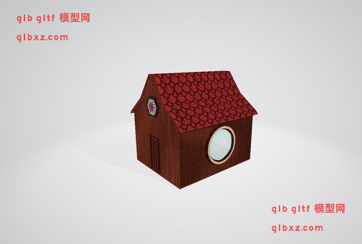 房子建筑GLB/GLTF模型3d模型下载 房子建筑GLB/GLTF模型3d模型下载