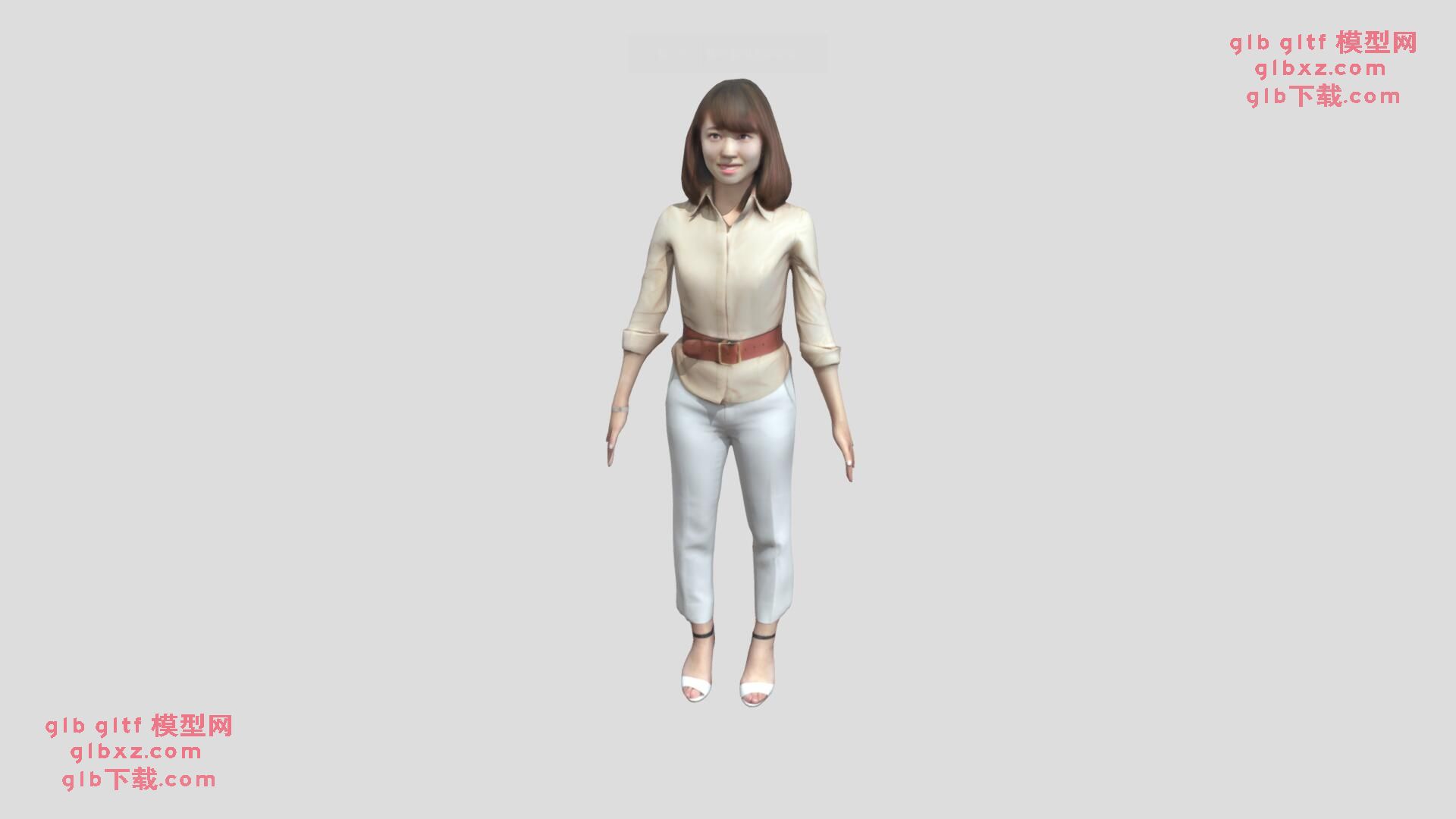 亚洲中国女性美女人GLB/GLTF模型3d模型下载中国人亚洲人 亚洲中国女性美女人GLB/GLTF模型3d模型下载中国人亚洲人