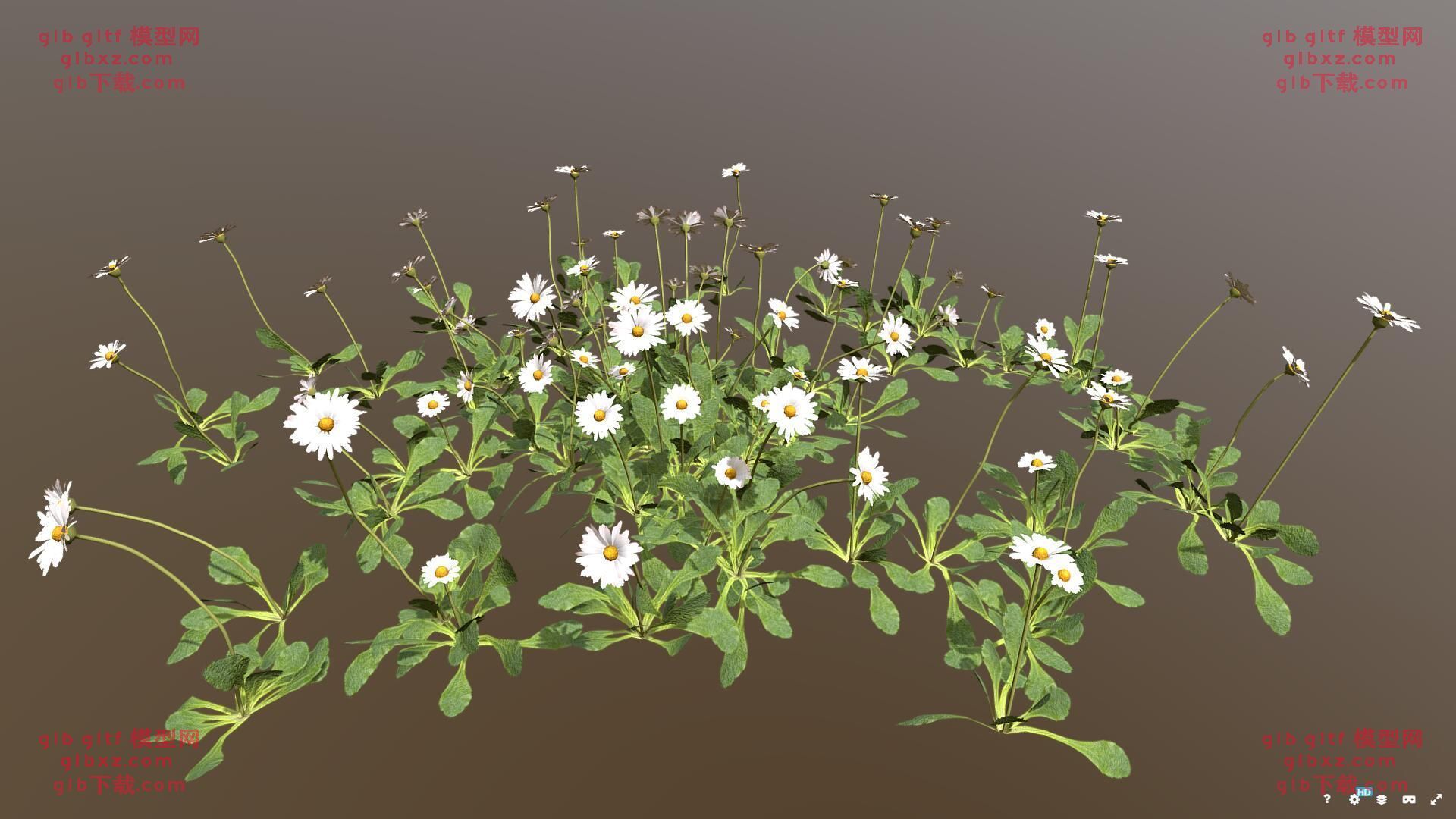 灌木花草GLB/GLTF模型 灌木花草GLB/GLTF模型