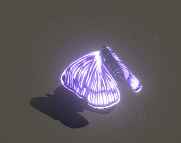 蝴蝶动画GLB/GLTF格式