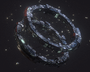 空间站 动画 GLB/GLTF文件