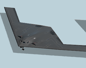 诺斯罗普·格鲁曼 b-21 突袭者动画GLB/GLTF格式