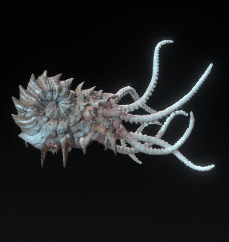 海洋 海妖 老板 敌人 怪物动画GLB/GLTF模型