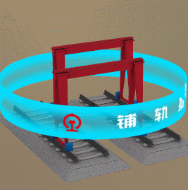 铺设基地动画GLB/GLTF文件