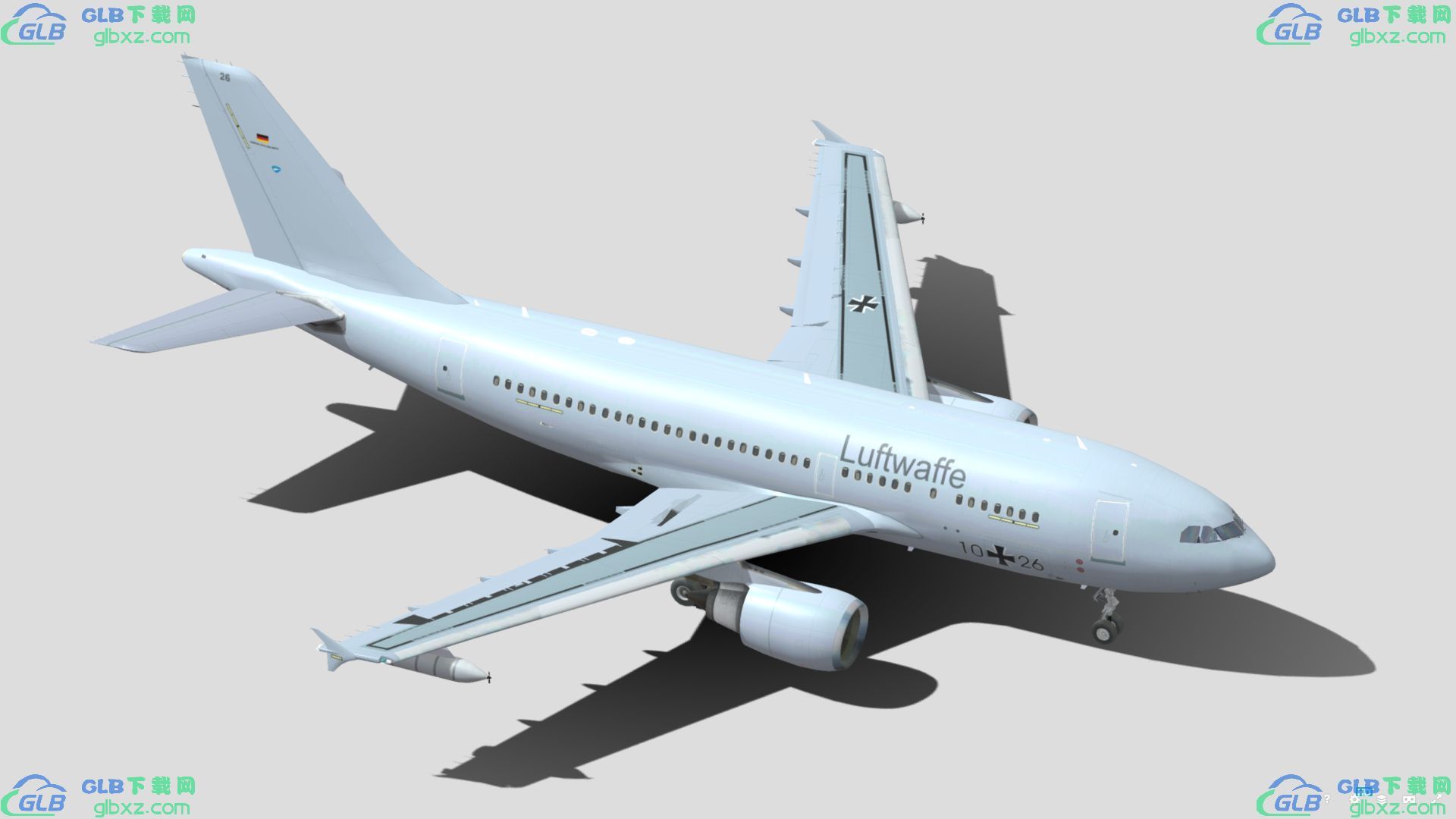 空客A310 MRTTGLB/GLTF格式