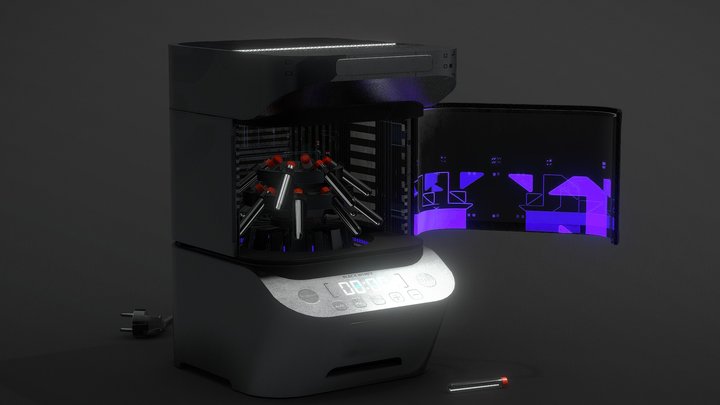 离心机 GLB/GLTF格式